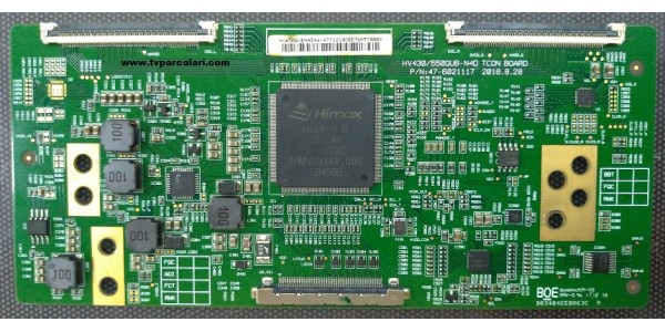 47-6021117, HV430/550QUB-N40 Tcon board